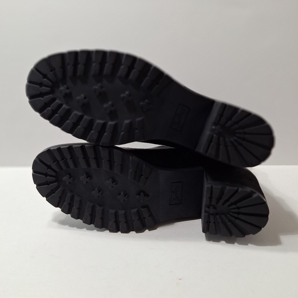 Zodiac Greyson Whimsigoth Block Heel Lug Sole Witchy Like New Combat Boot Sz. 11 - Picture 4 of 10